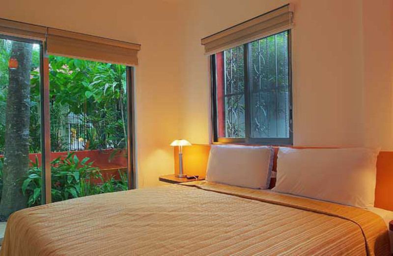 Guest room at Riveria Maya Suites.