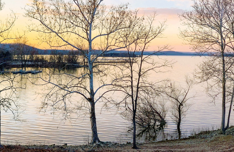 Lake view at Amazing Branson Cabin Rentals - RentBranson.