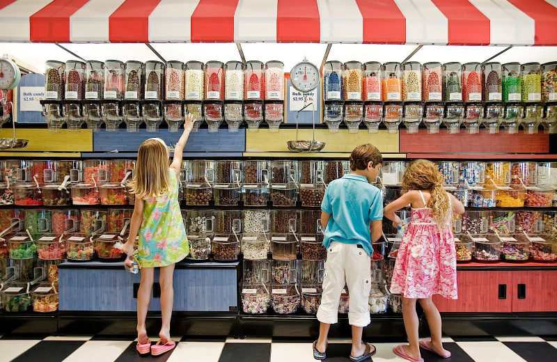 Candy shop at South Seas Island Resort.