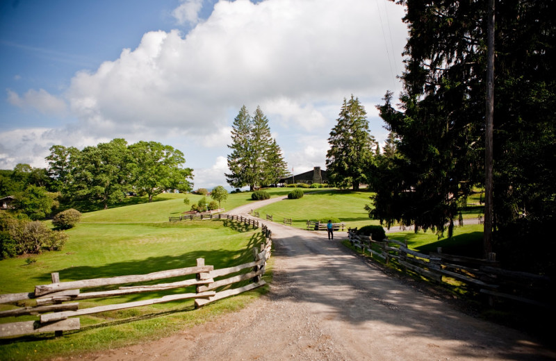 Exterior view of Cataloochee Ranch.