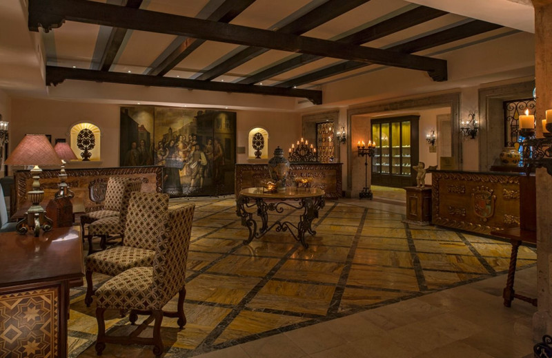 Lobby at Sheraton Hacienda del Mar Resort & Spa.