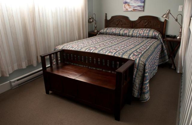 Guest bedroom at The Shorewater Resort.