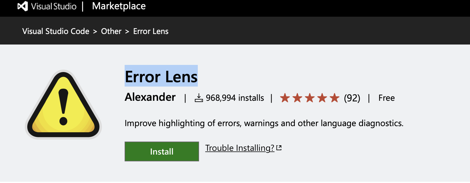 Error Lens