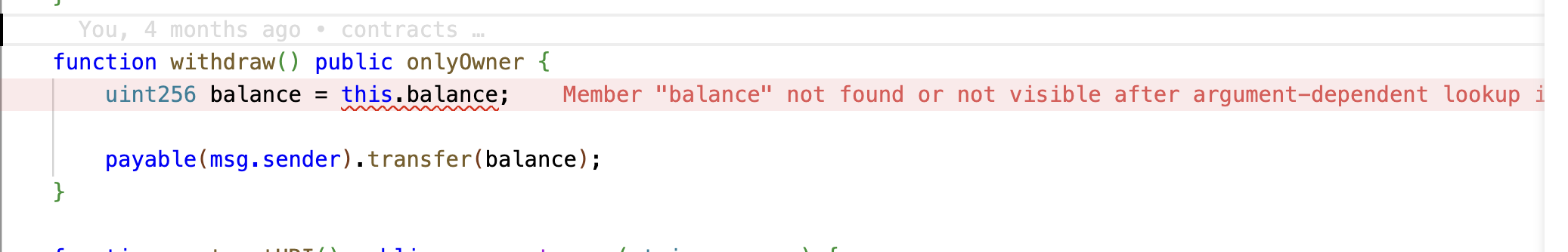 Error Lens and Solidity error discovery