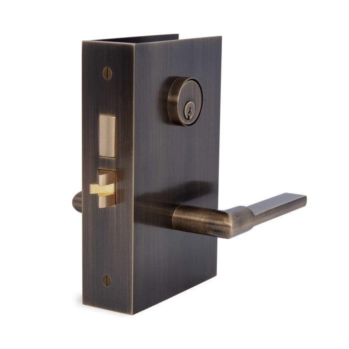 Brickell Cuff Satin Brass and Black