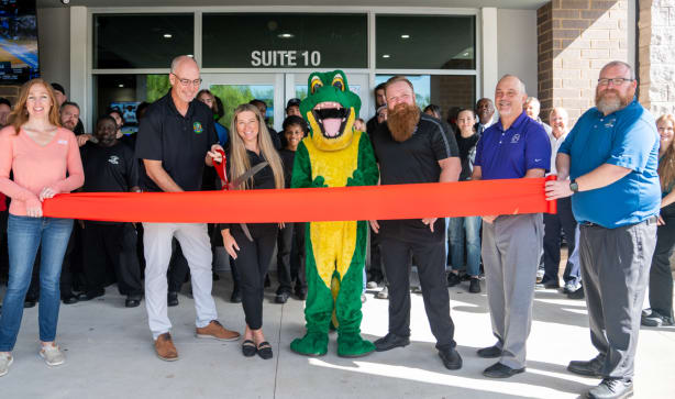 An image of the grand opening from Gator's Dockside