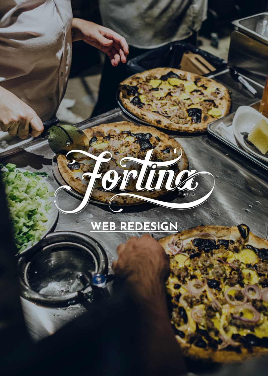 Preview of redesigned Fortina homepage.