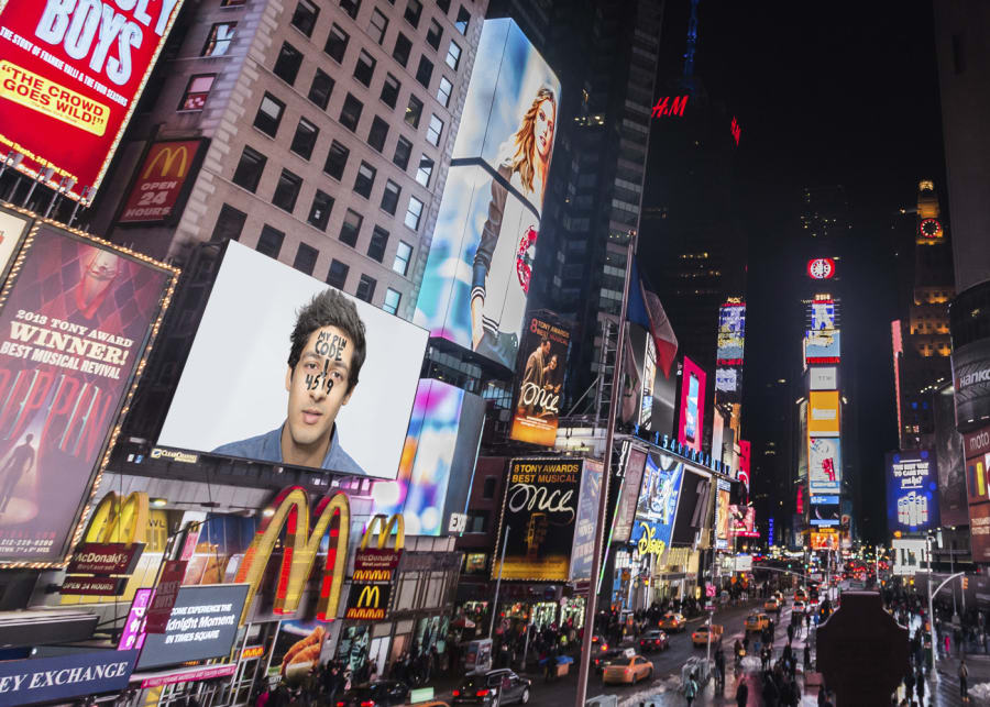 Times Square Advertising Campaign