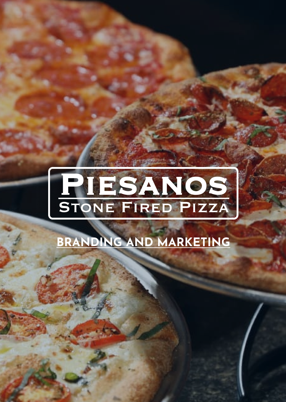 Preview of redesigned Piesanos homepage.
