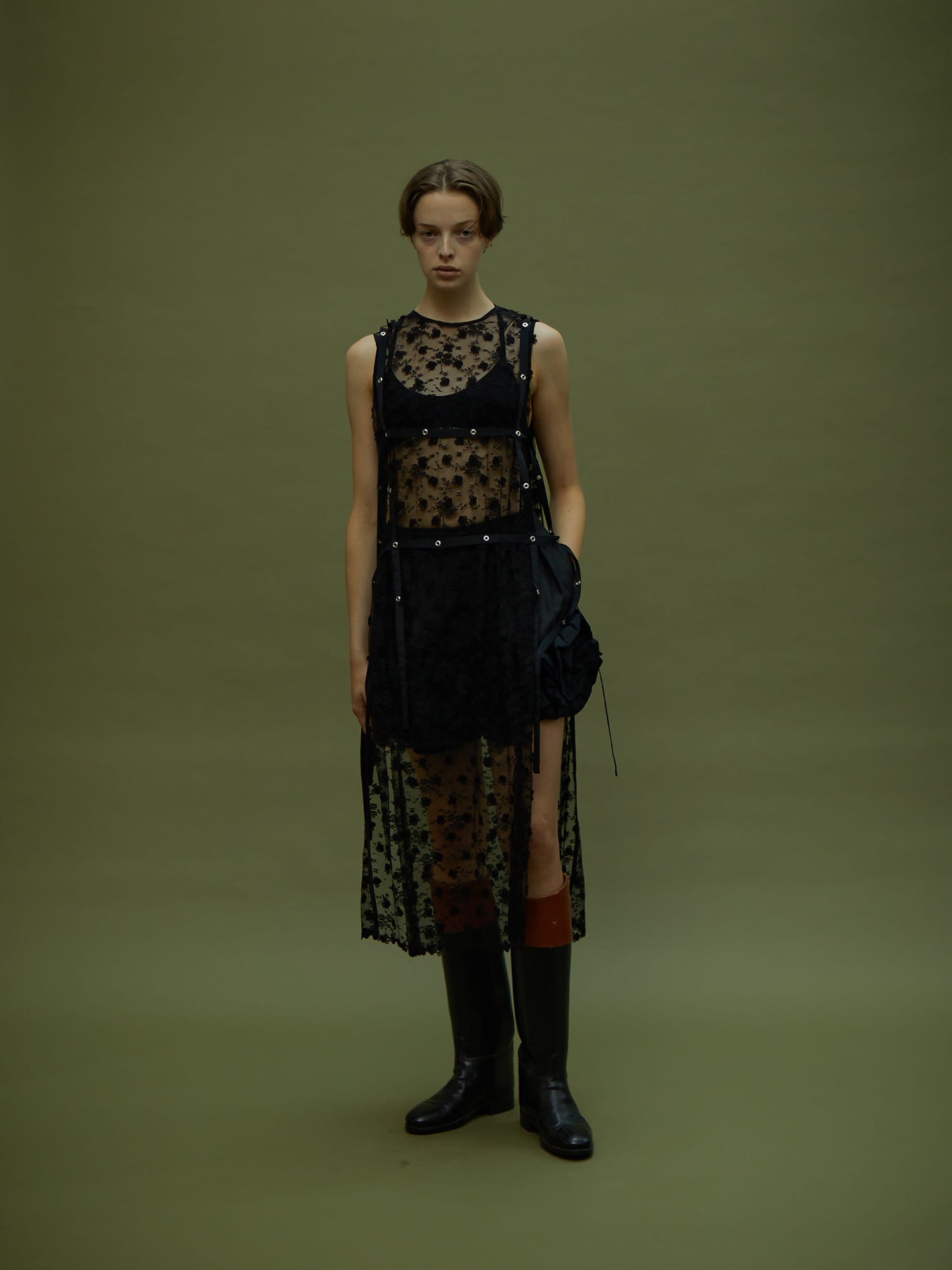 Veronica Lace Dress Black / IRENE