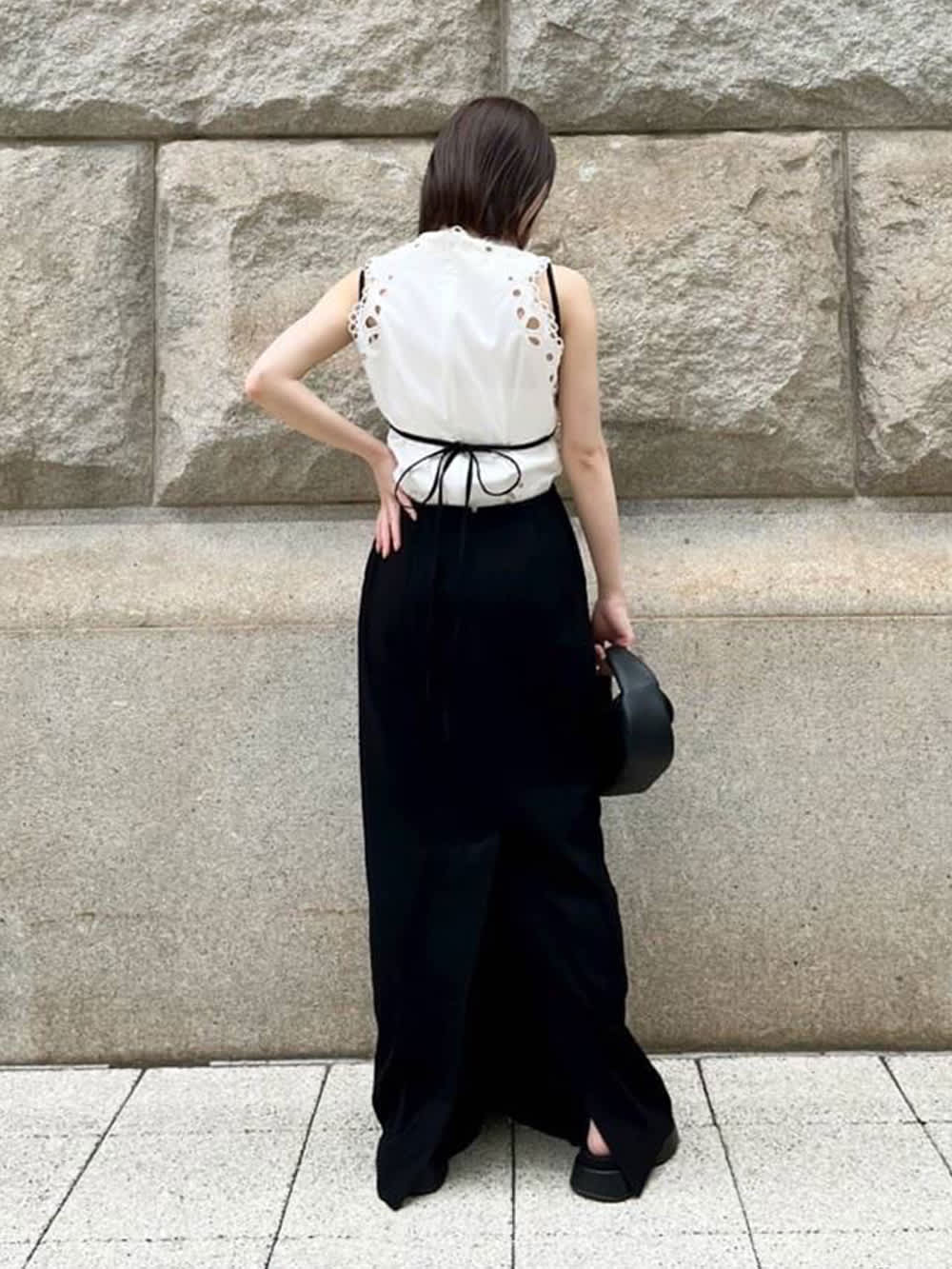 ルシェルブルー Embroidery Tank Top ストアアクティビテ ルシェルブルー / Embroidery Tank Top シャツ/ブラウス(半袖/袖なし)