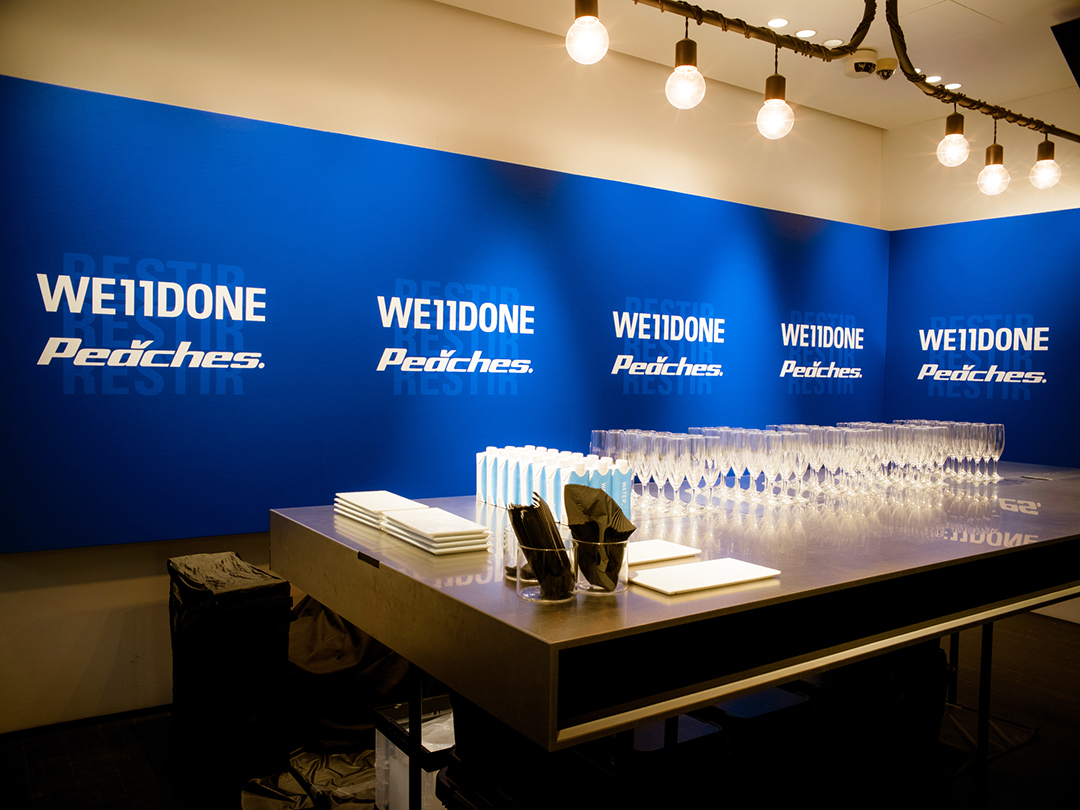 WE11DONE | Peaches POP-UP at RESTIR