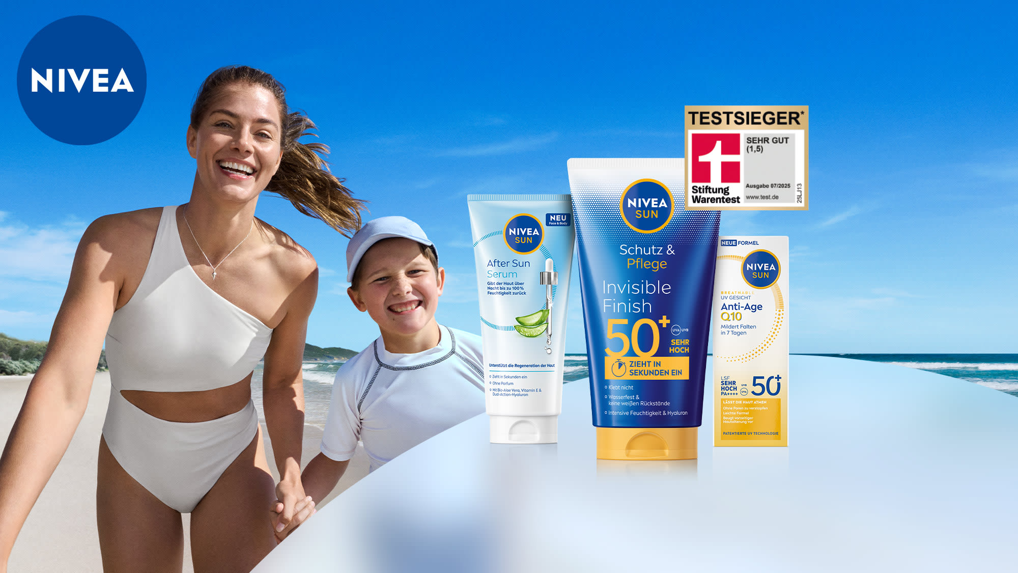 Nivea SUN Produkte