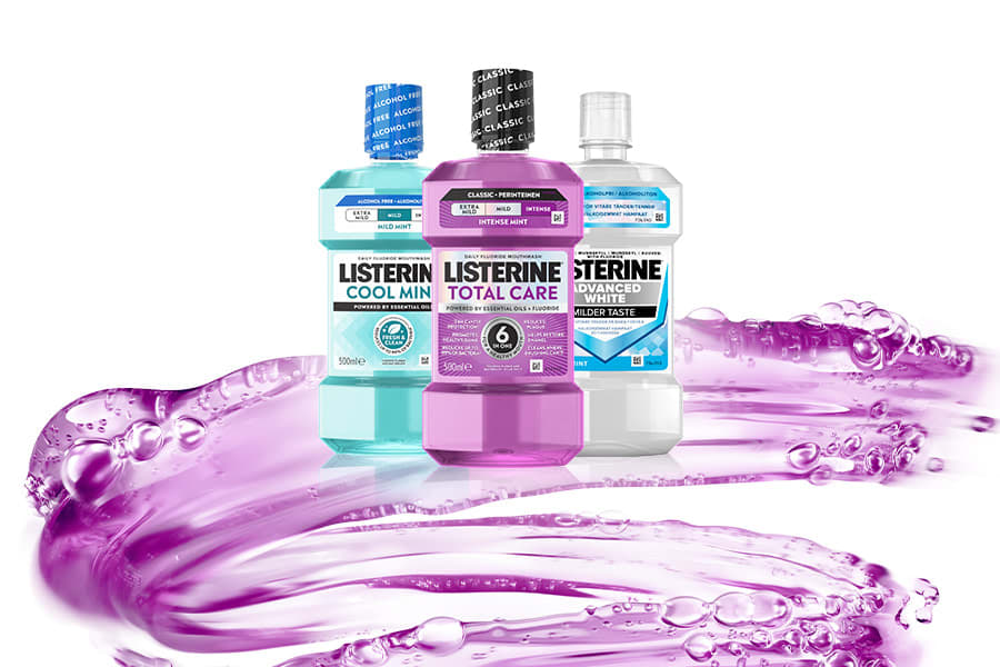 Listerine hero image