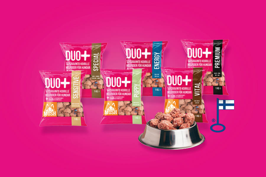 MUSH DUO+ - helppo täysravinto arkeen