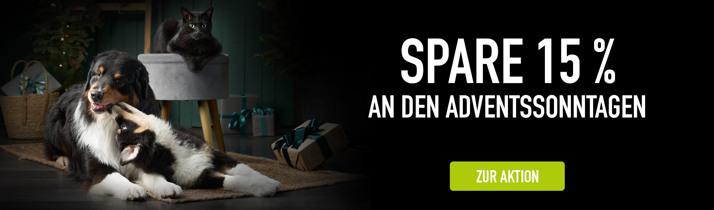 Adventsaktion - Spare 15 % an den Adventssonntagen!