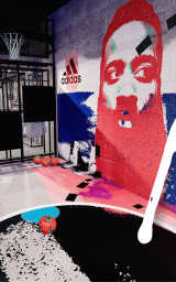 Adidas in Paris, image by Zero One Studio