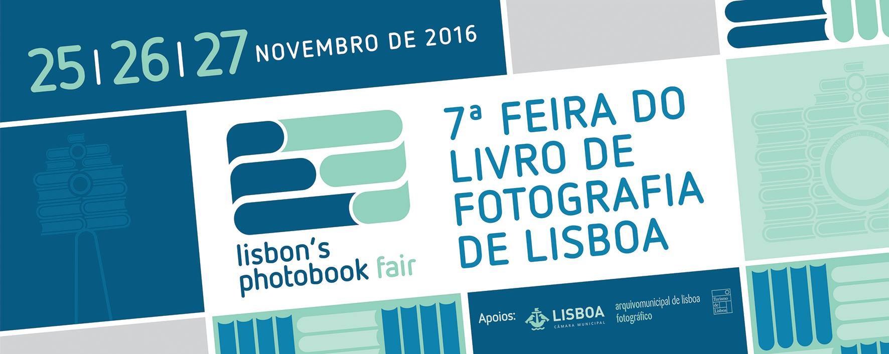 Promotional Banner for the 7th Lisbon Photobook Fair 2016