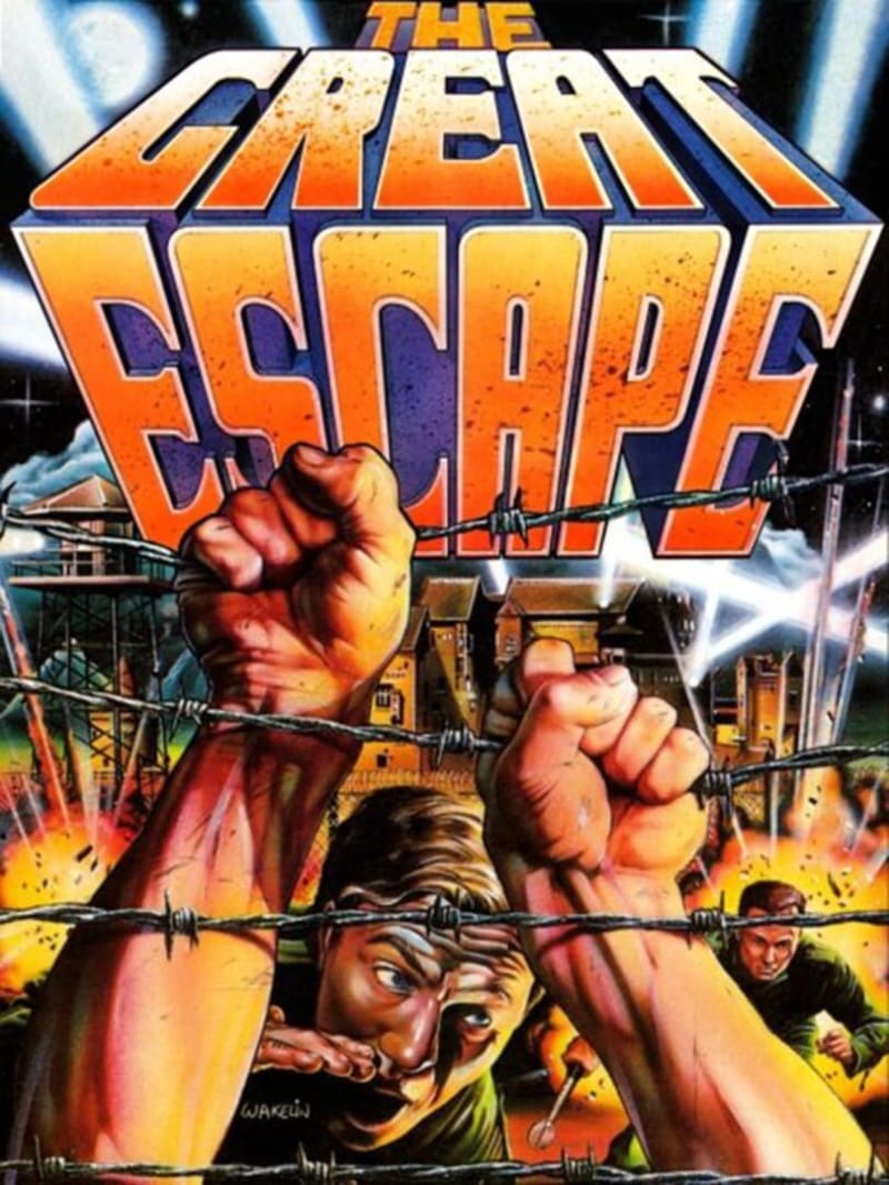 The Great Escape cover art (ZX Spectrum, 1986)