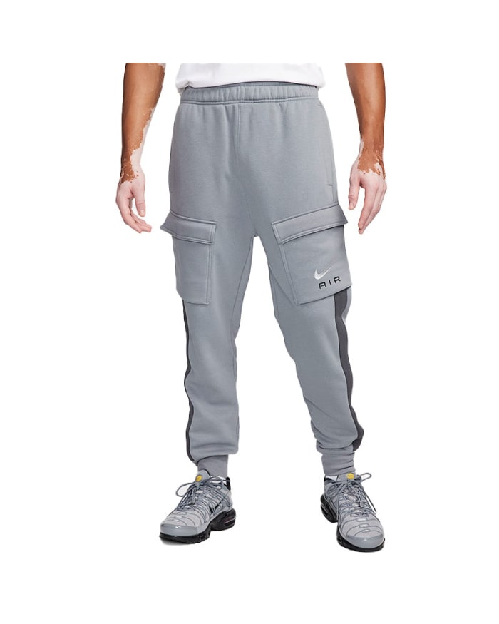 Nike air grey tracksuit bottoms discount