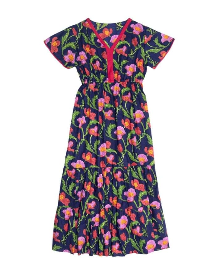 a dress with flowers on it