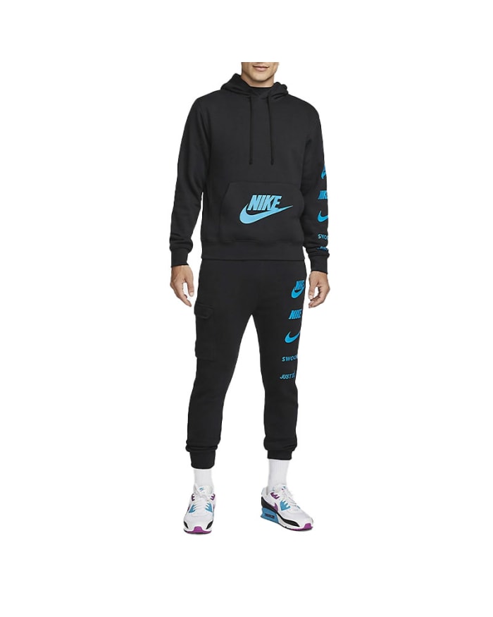 NIKE FJ0552 Mens Tracksuit Set Fleece Hoodie Jogger