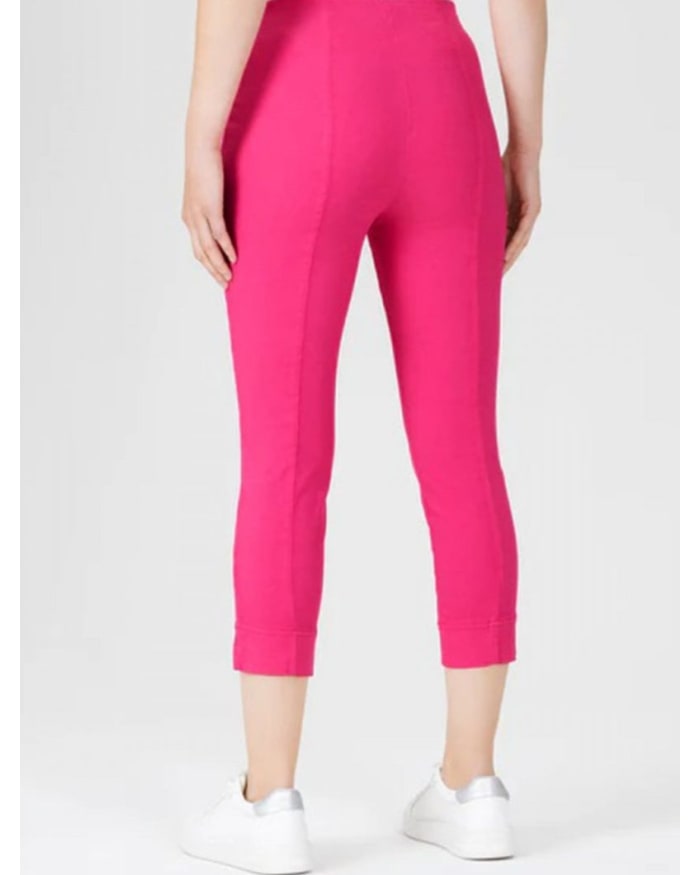 a person wearing pink pants