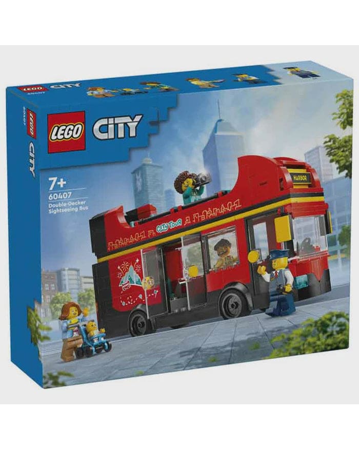 Lego City Red Double Decker Sightseeing Bus 60407 EnableAll