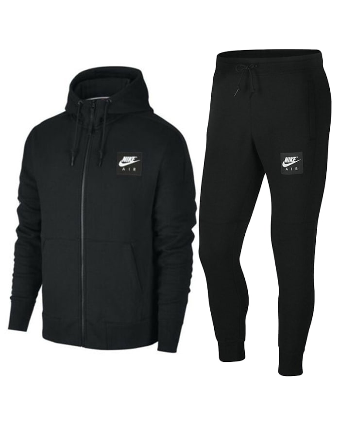 Nike zip sweatpants sales