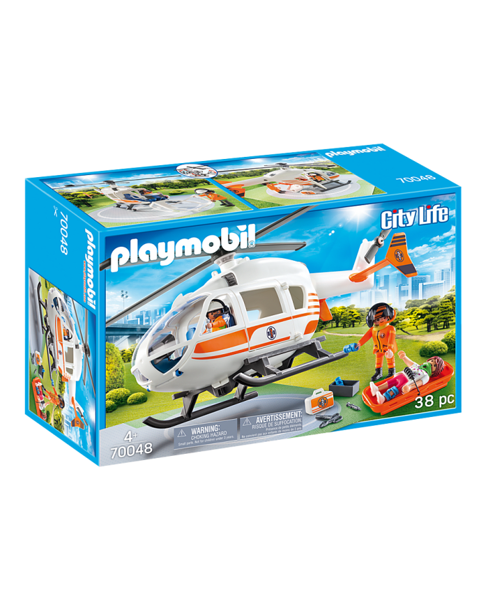 Playmobil emergency helicopter shop