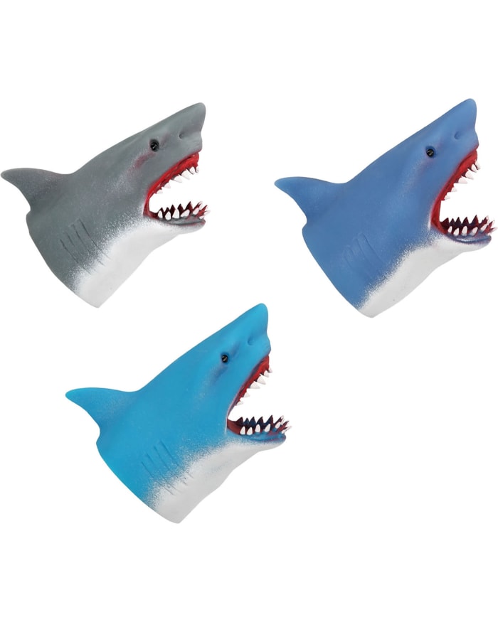 Shark puppet rubber best sale