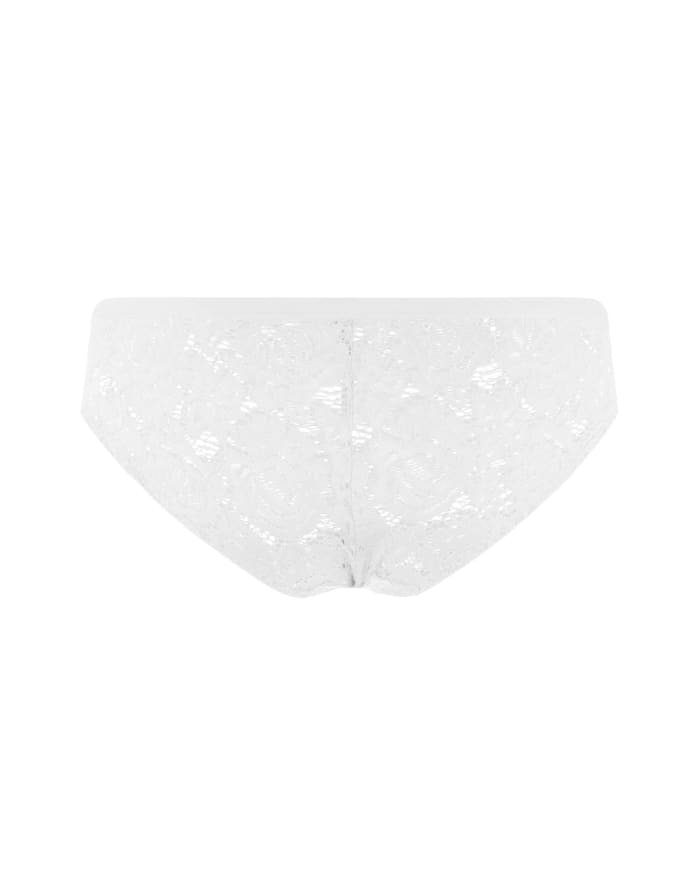 a white lace underwear