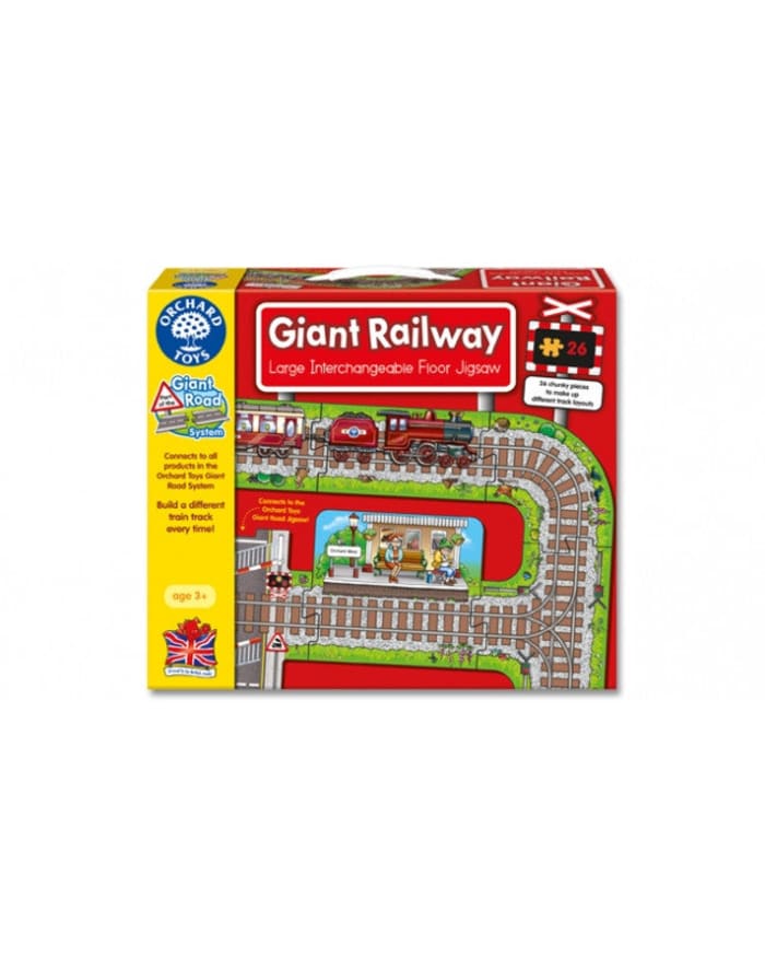 a box with a train puzzle