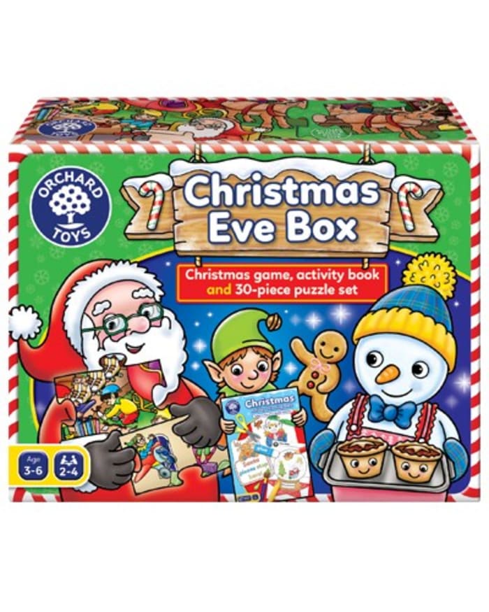 a box of christmas eve puzzle