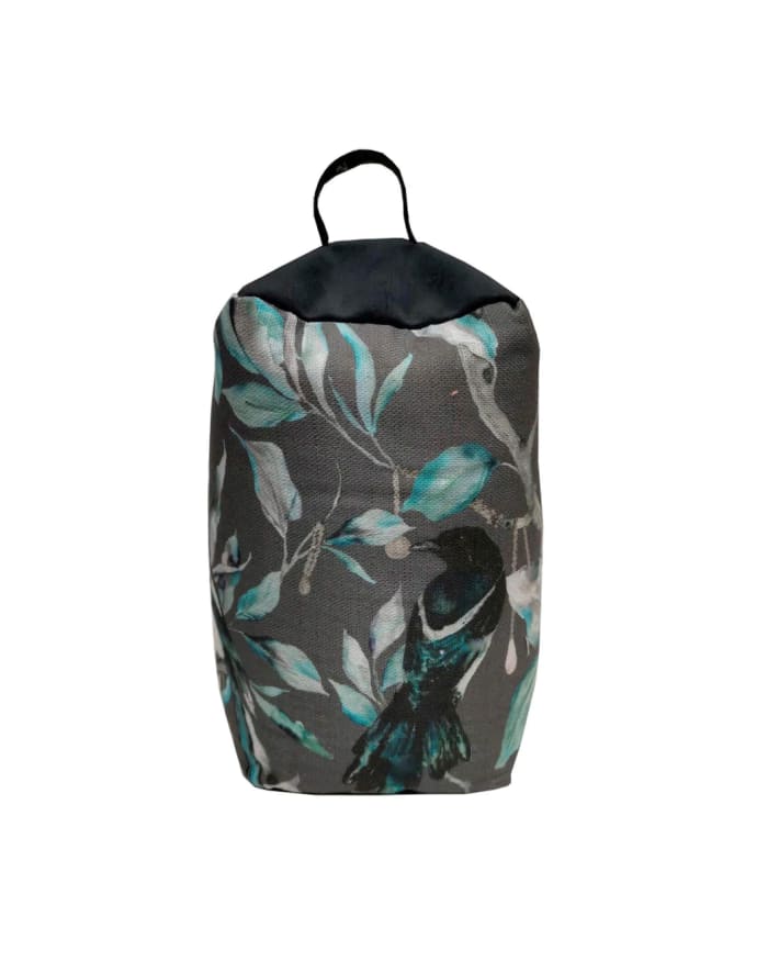 a bag with a bird on it