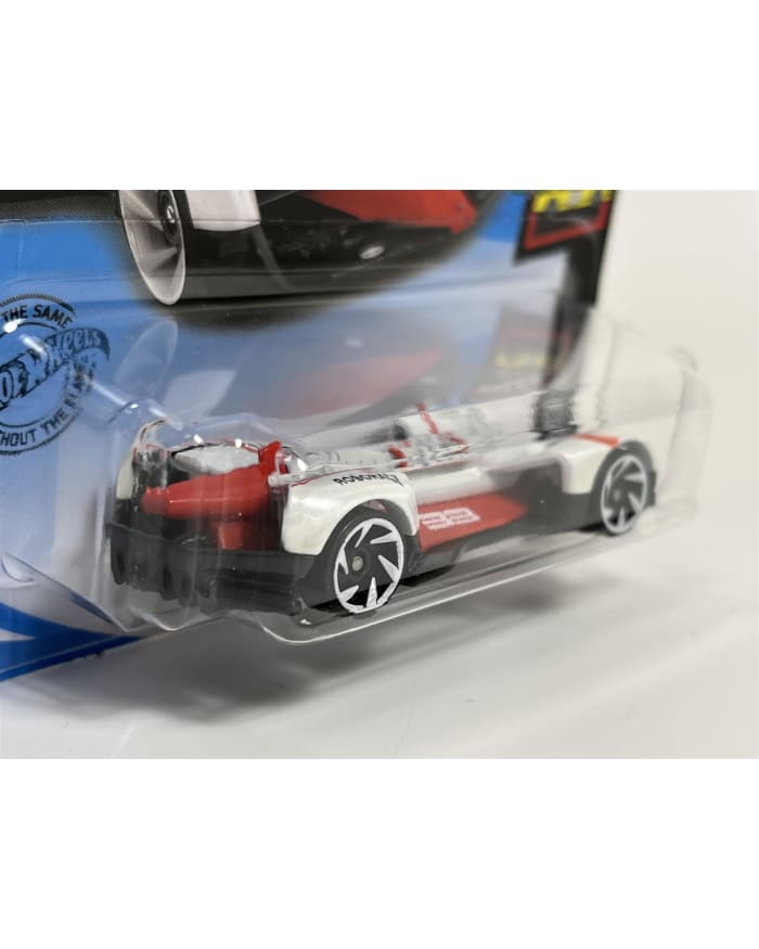 a toy car in a plastic package