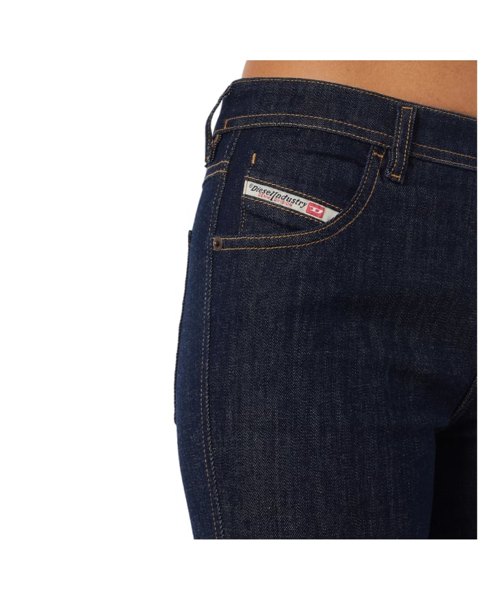 a close up of a woman's jeans