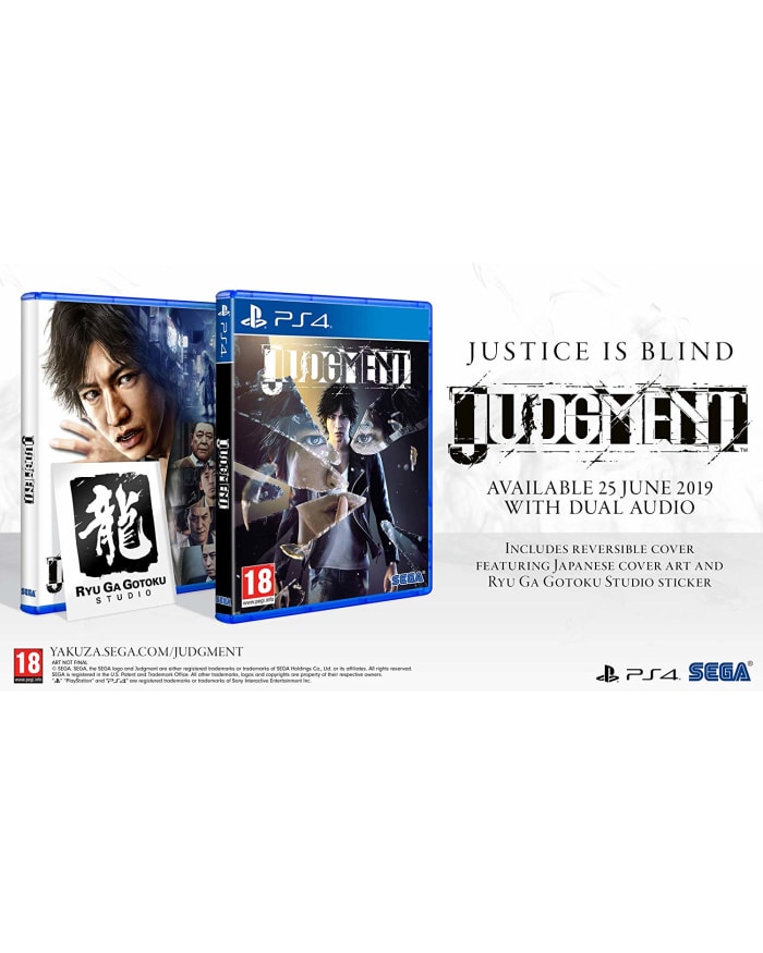 Judgment ps4 sale