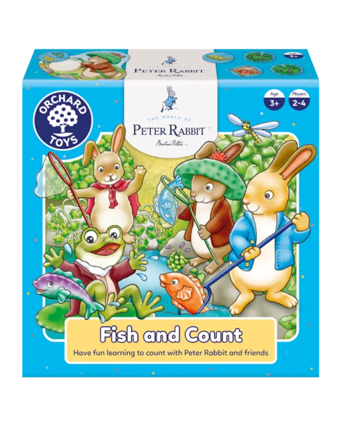 a box of game with cartoon rabbits