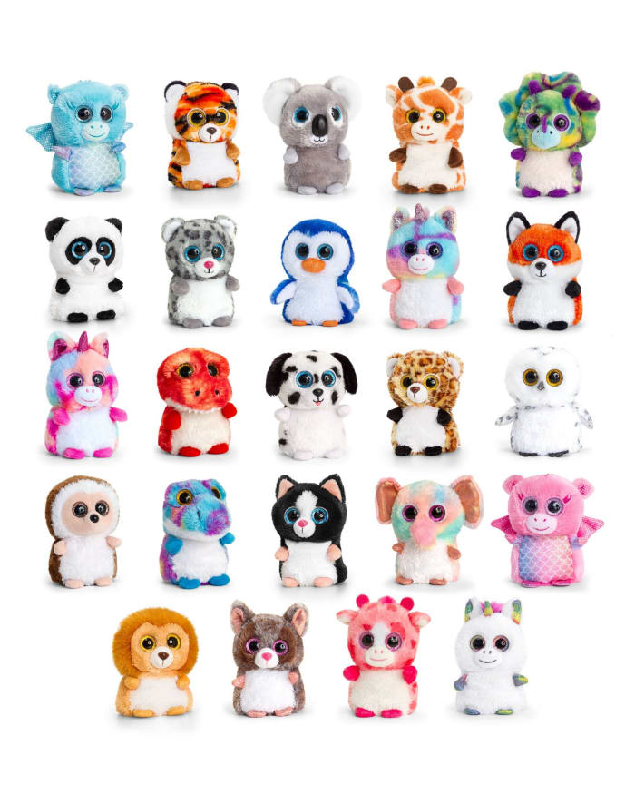 a group of stuffed animals