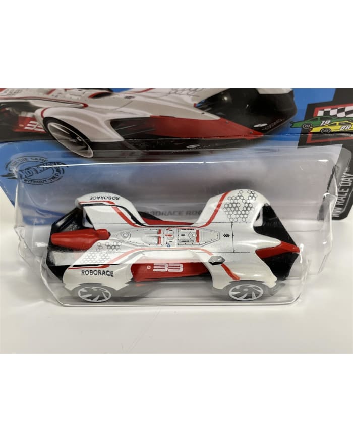 a toy car in a plastic package