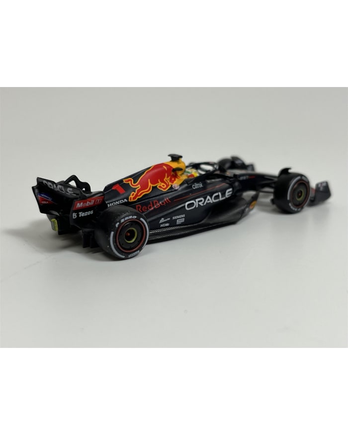 a black toy race car