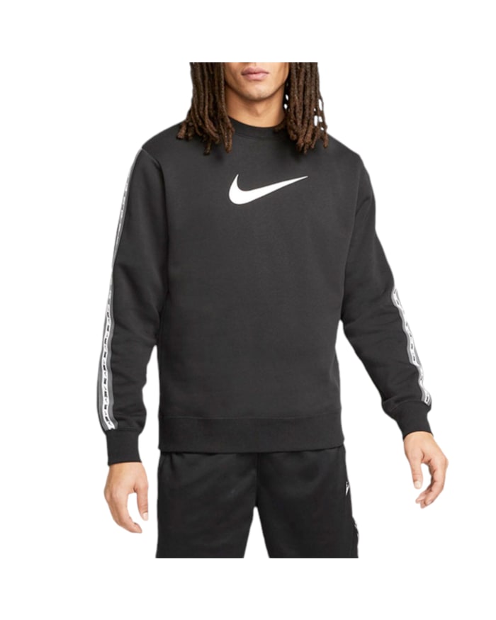 NIKE REPEAT Mens Sweatshirts Casual Gym Sports Pullover Jumper Top EnableAll