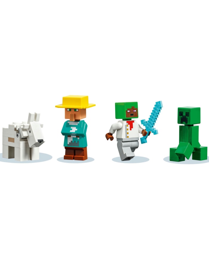 a group of lego figures
