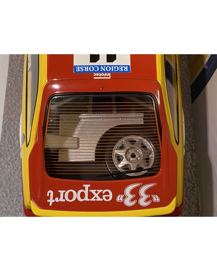 the top of a toy car