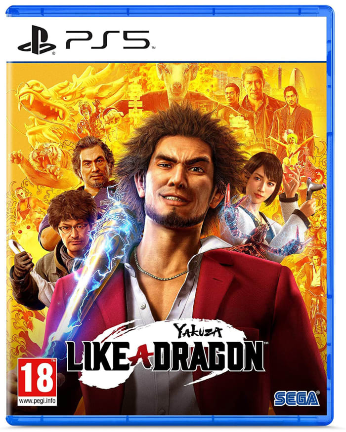 a video game cover with a man in a red suit