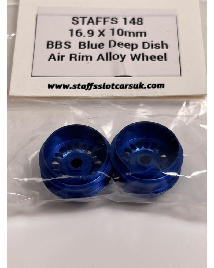 blue rims in a plastic bag