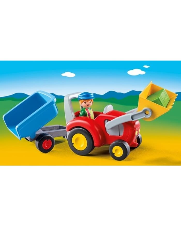 Playmobil 123 tractor sales