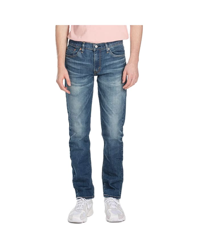 LEVIS 511 Mens Jeans Original Riveted Stretch Slim Fit Wash Faded Denim Bottom Size W33 L30 EnableAll