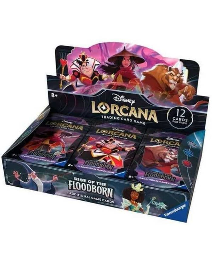 a box of cards with cartoon characters